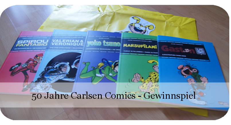 50 Jahre Carlsen Comics - 4 - Gewinnspiel