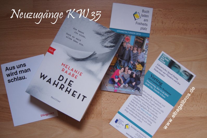 Neue Bücher KW 35 (2016)