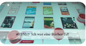Frankfurter Buchmesse 2017 - #BücherDJ bei VLB-TIX
