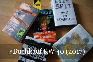 Neue Bücher KW 40 (2017)